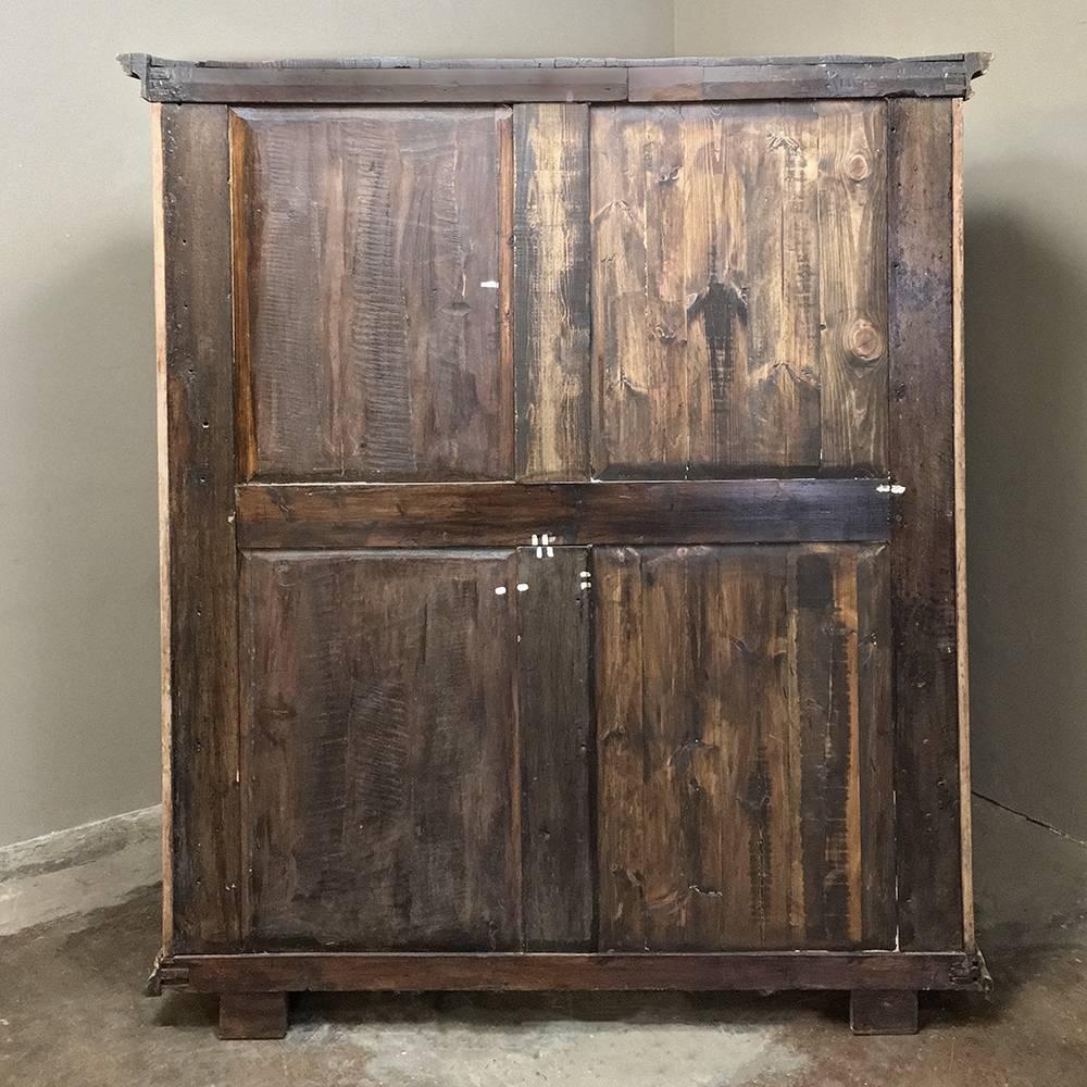 Early 19th Century French Regence Stripped Oak Armoire 6