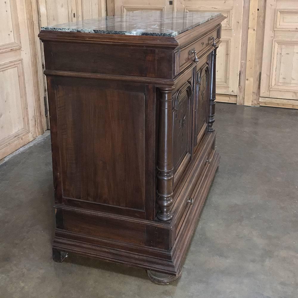 19th Century Renaissance Revival Neoclassical Commode In Good Condition In Dallas, TX
