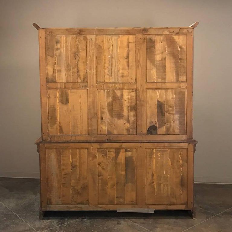 Antique French Louis Philippe Cherrywood Bookcase For Sale at 1stdibs