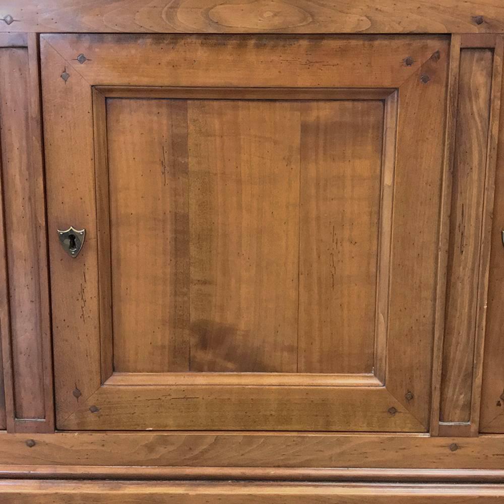 Antique French Louis Philippe Cherrywood Bookcase 3
