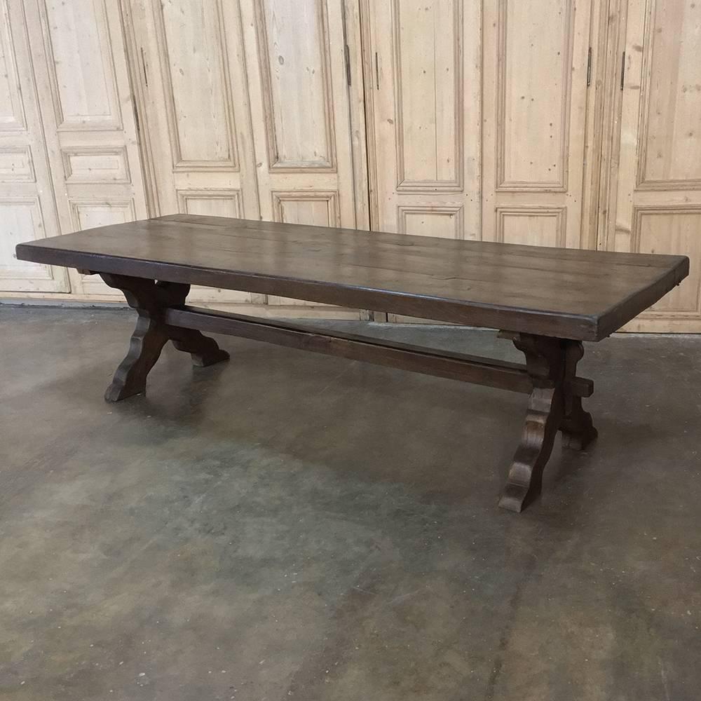 Grand 18th Century Rustic Country French Banquet Table 3