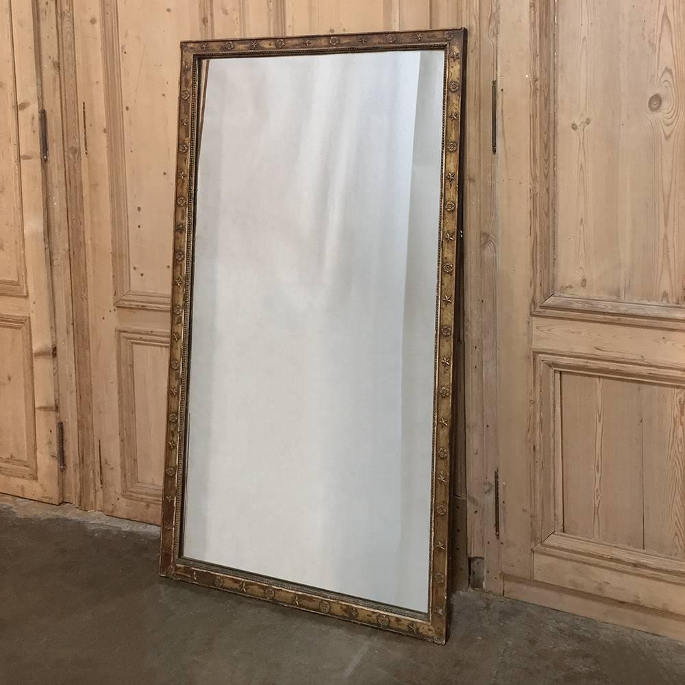 French Antique Neoclassical Mirror