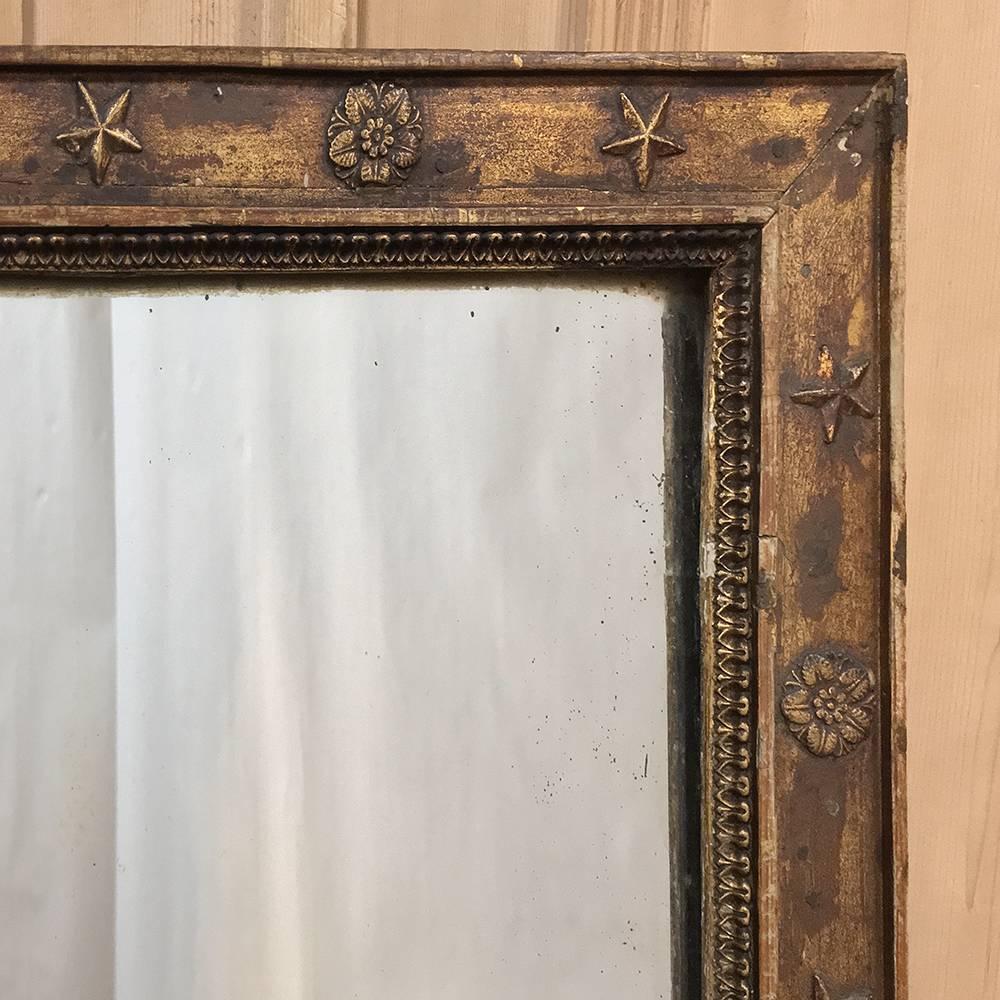 Antique Neoclassical Mirror In Good Condition In Dallas, TX