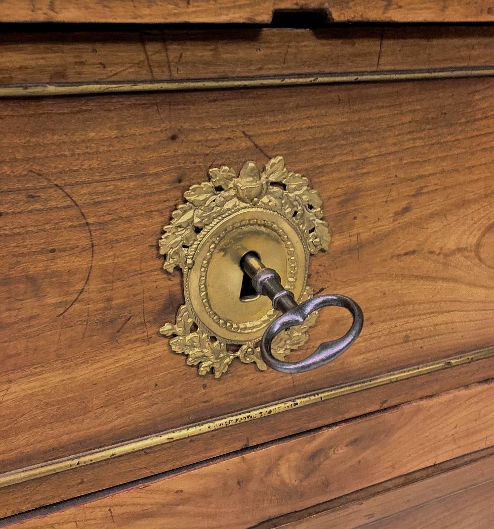 Early 19th Century French Louis XVI Fruitwood Commode 1