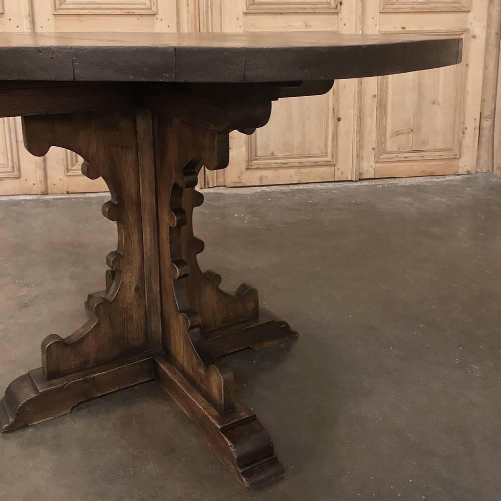 19th Century Gothic Solid Pine Centre Table 4