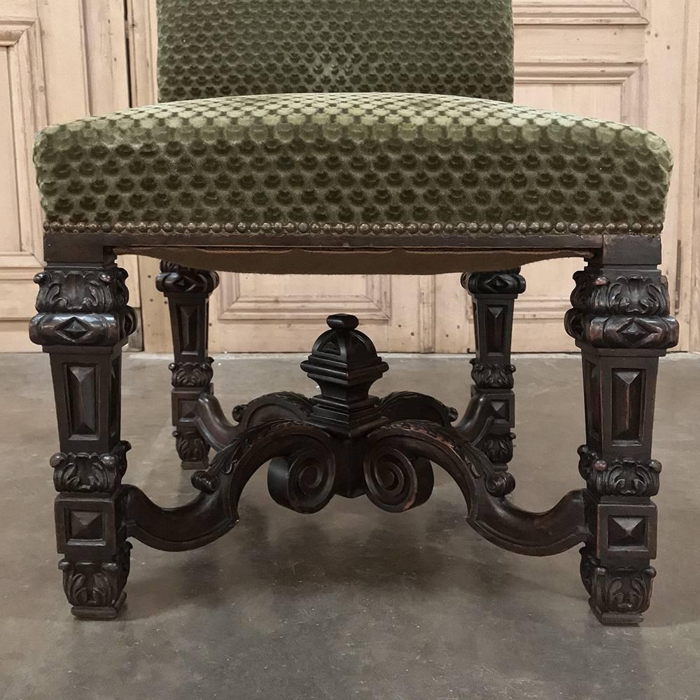 Set of Four 19th Century French Louis XIV Chairs 3