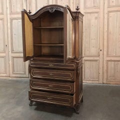 19th Century Napoleon III Period Commode or Cabinet Signed, Made in Paris