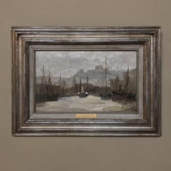 19th Century Framed Oil Painting on Canvas by Léon Philippet