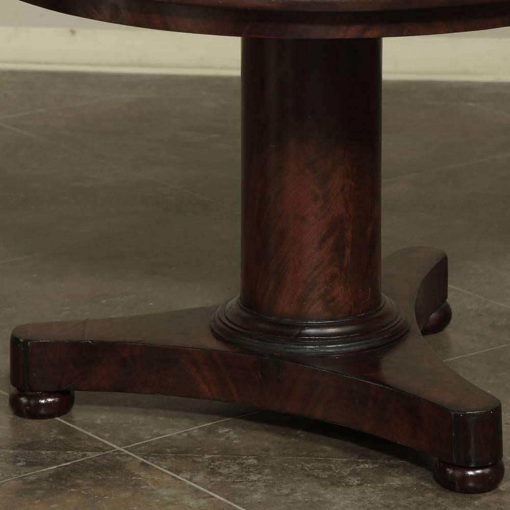 19th Century Louis Philippe Period Center Table In Excellent Condition In Dallas, TX
