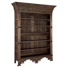 19th Century Dutch Renaissance Open Bookcase