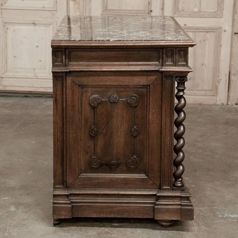 19th C French Antique Renaissance Revival Four-Piece ...