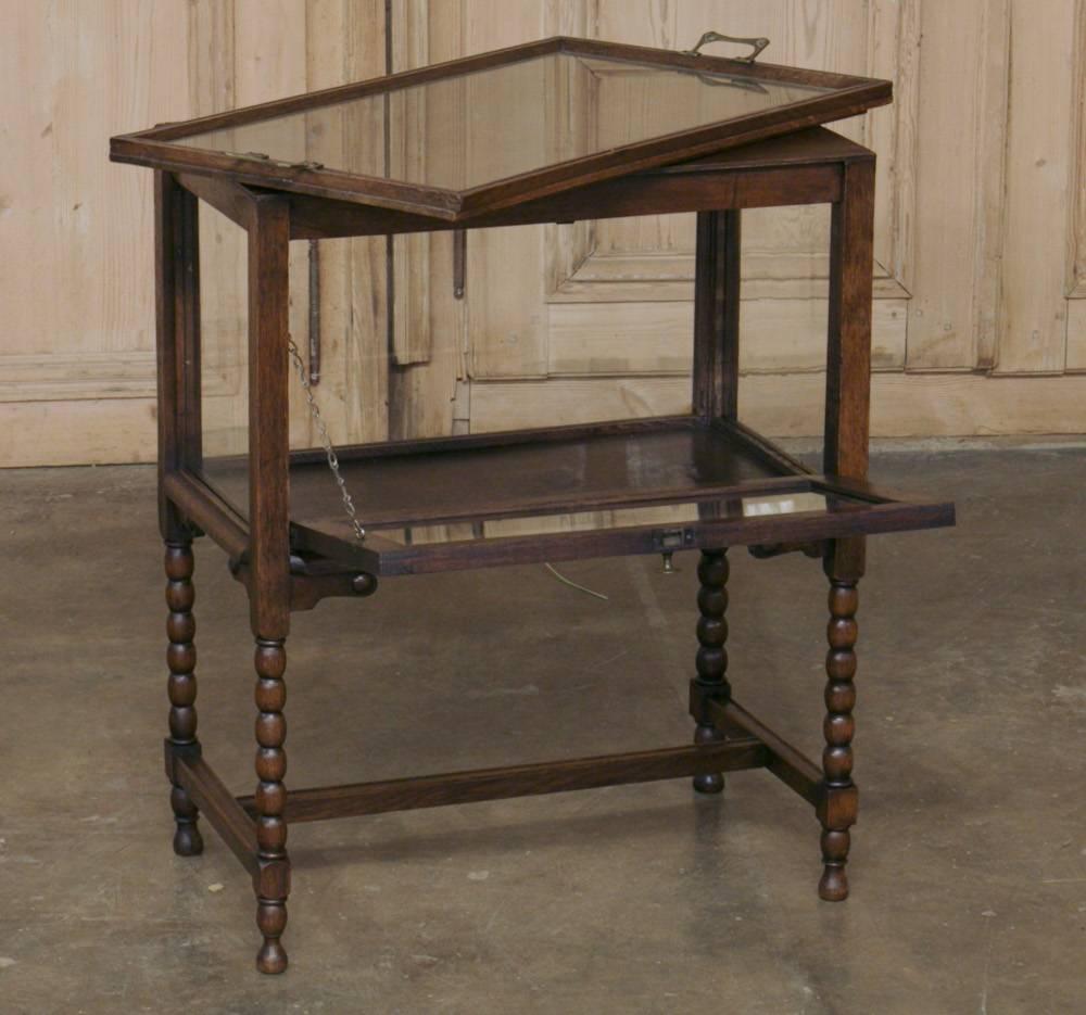 English Vintage Tea Serving Cart