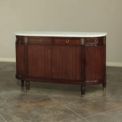 Antique French Directoire Marble-Top Buffets