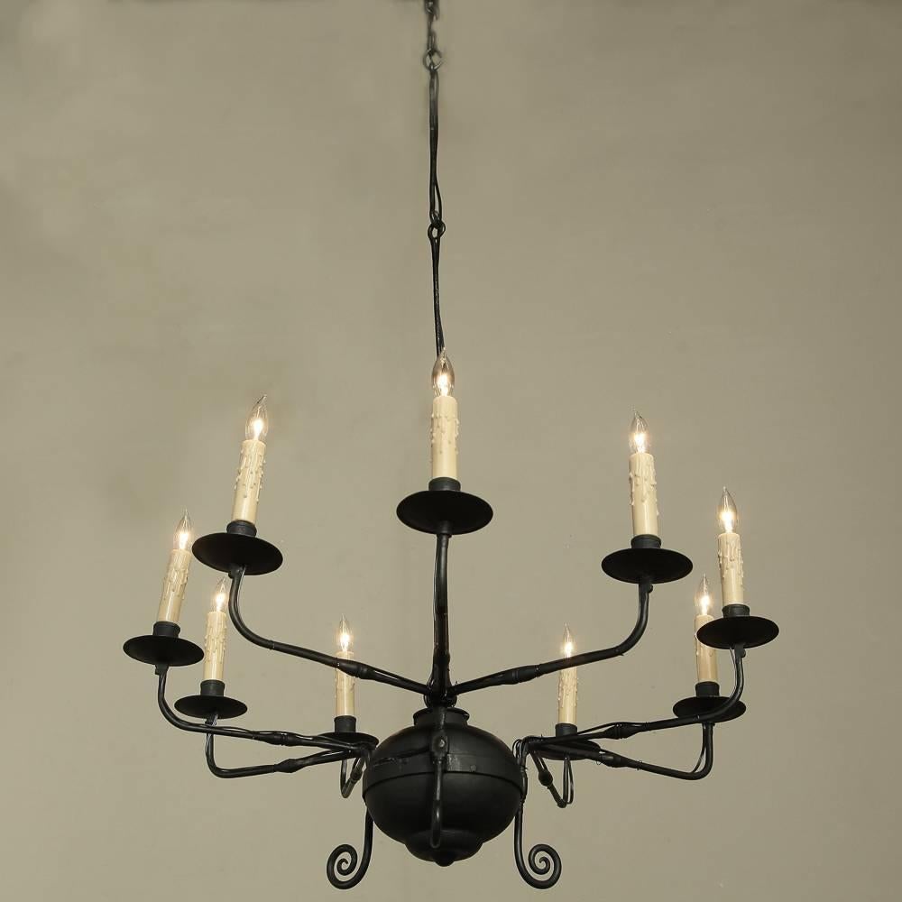 Antique Wrought Iron Chandelier at 1stDibs antique wrought iron