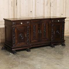 Antique Italian Renaissance Walnut Buffet