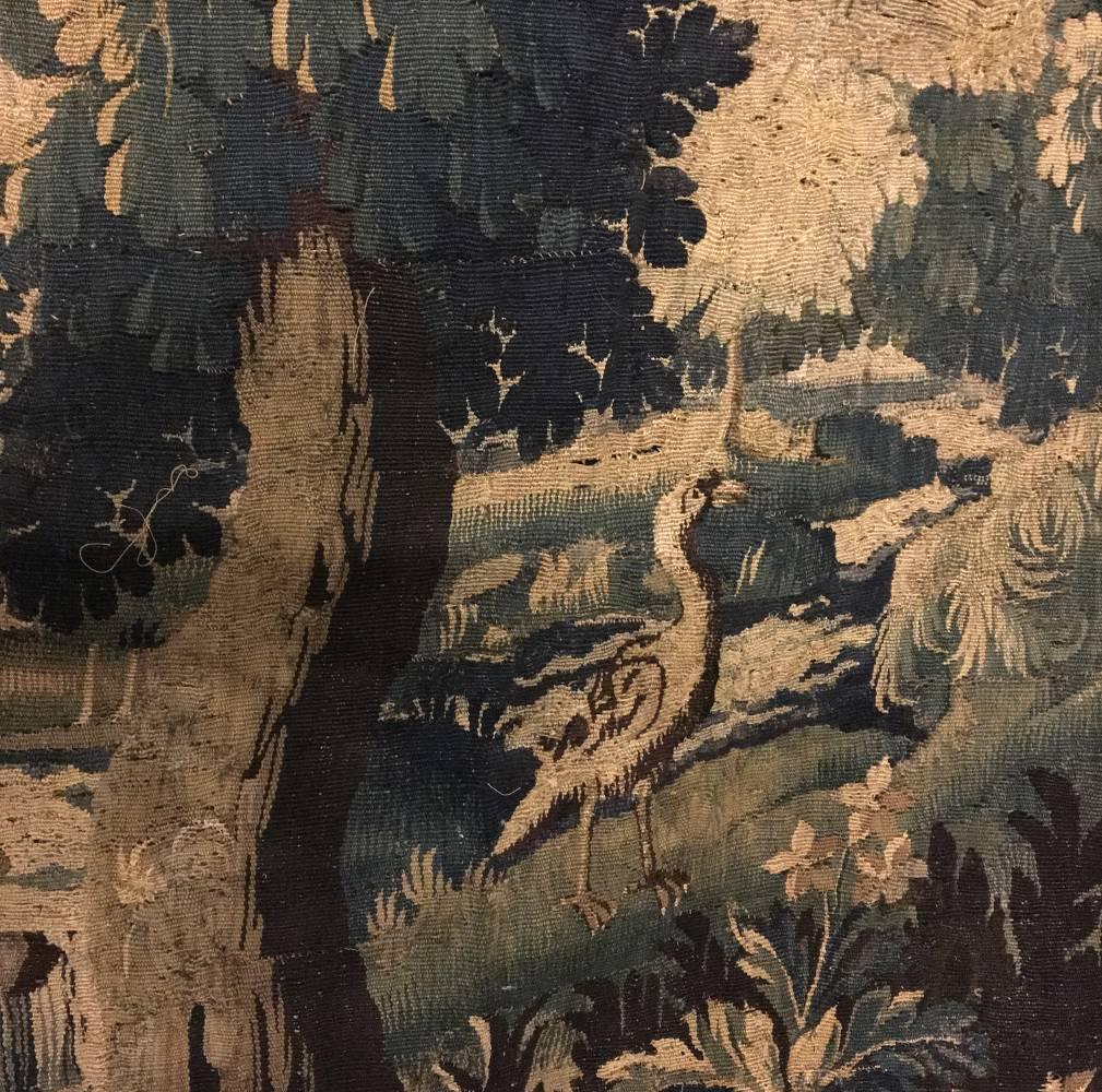 Grand 17th Century Oudenaarde Flemish Antique Tapestry 3