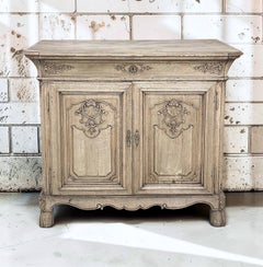 19th Century Louis XIV Buffet in Stripped Oak