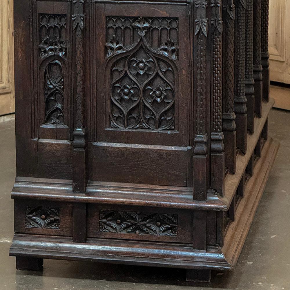 Credenza gotica francese del XIX secolo in vendita 5