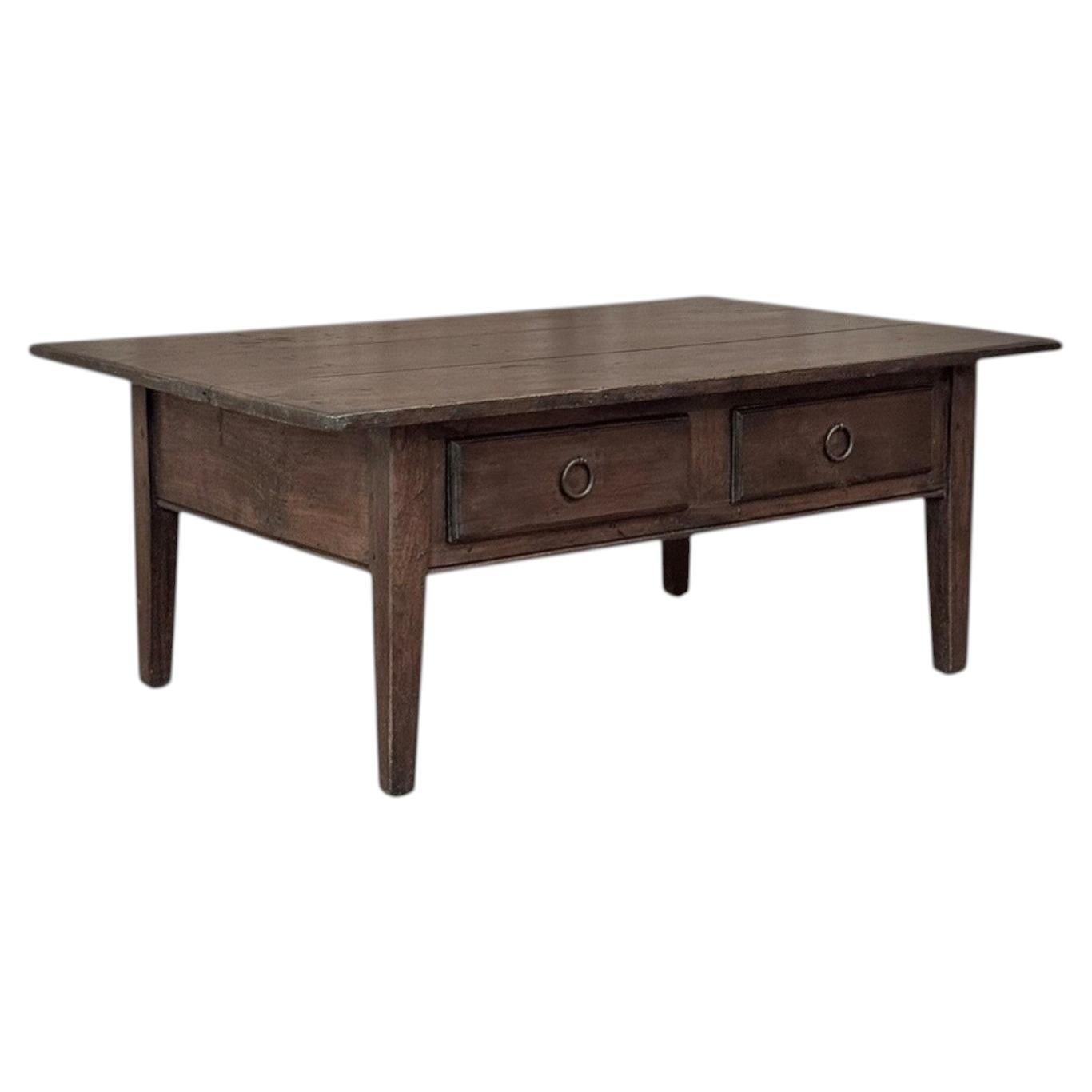 19th Century Spanish Country Work Table ~ Coffee Table For Sale