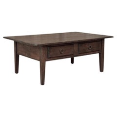 Table de travail rustique espagnole du XIXe siècle ~ Table basse