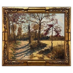 Framed Oil Painting on Canvas by Pierre Colson (1930-?) 'A Ray of Sunshine'