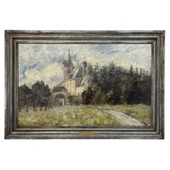 19th Century Framed Oil Painting on Canvas by Leon Philippet (1843-1906)