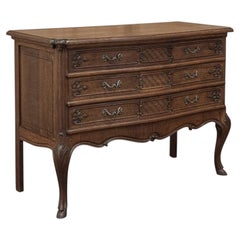 Country French Régence Style Chest of Drawers ~ Commode with Cabriole Legs