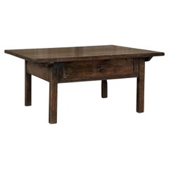 Antique 18th Century Country French Rustic Farmhouse Coffee Table