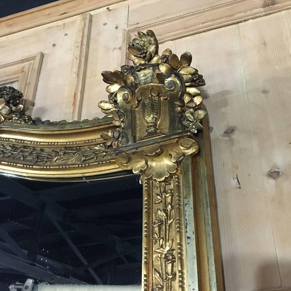 19th Century French Napoleon III Gilded Mirror 2