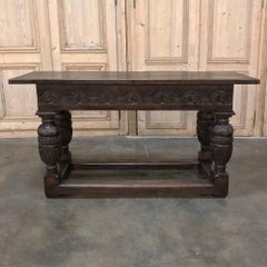 19th Century, Dutch Renaissance Sofa Table