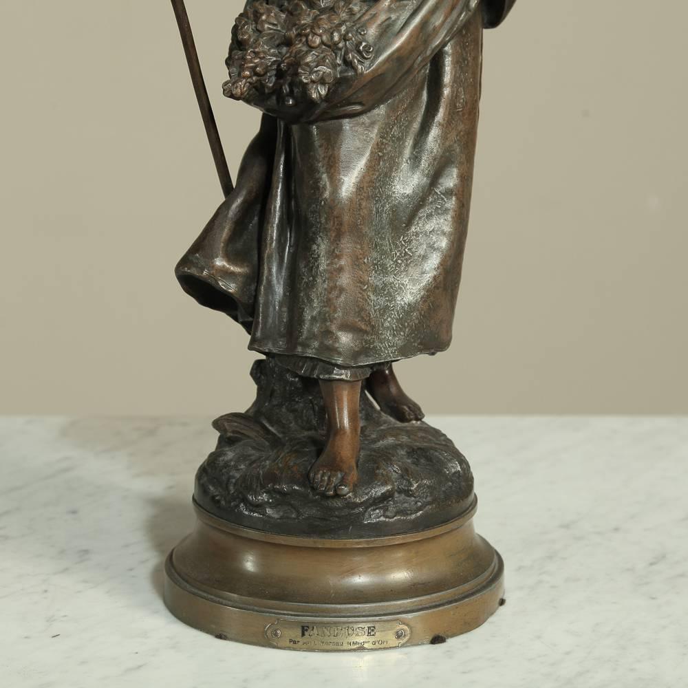 Spelter Statue by A. Moreau