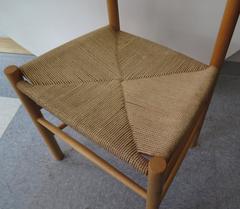 1960s Børge Mogensen Set of Six J-39 Shaker Chairs