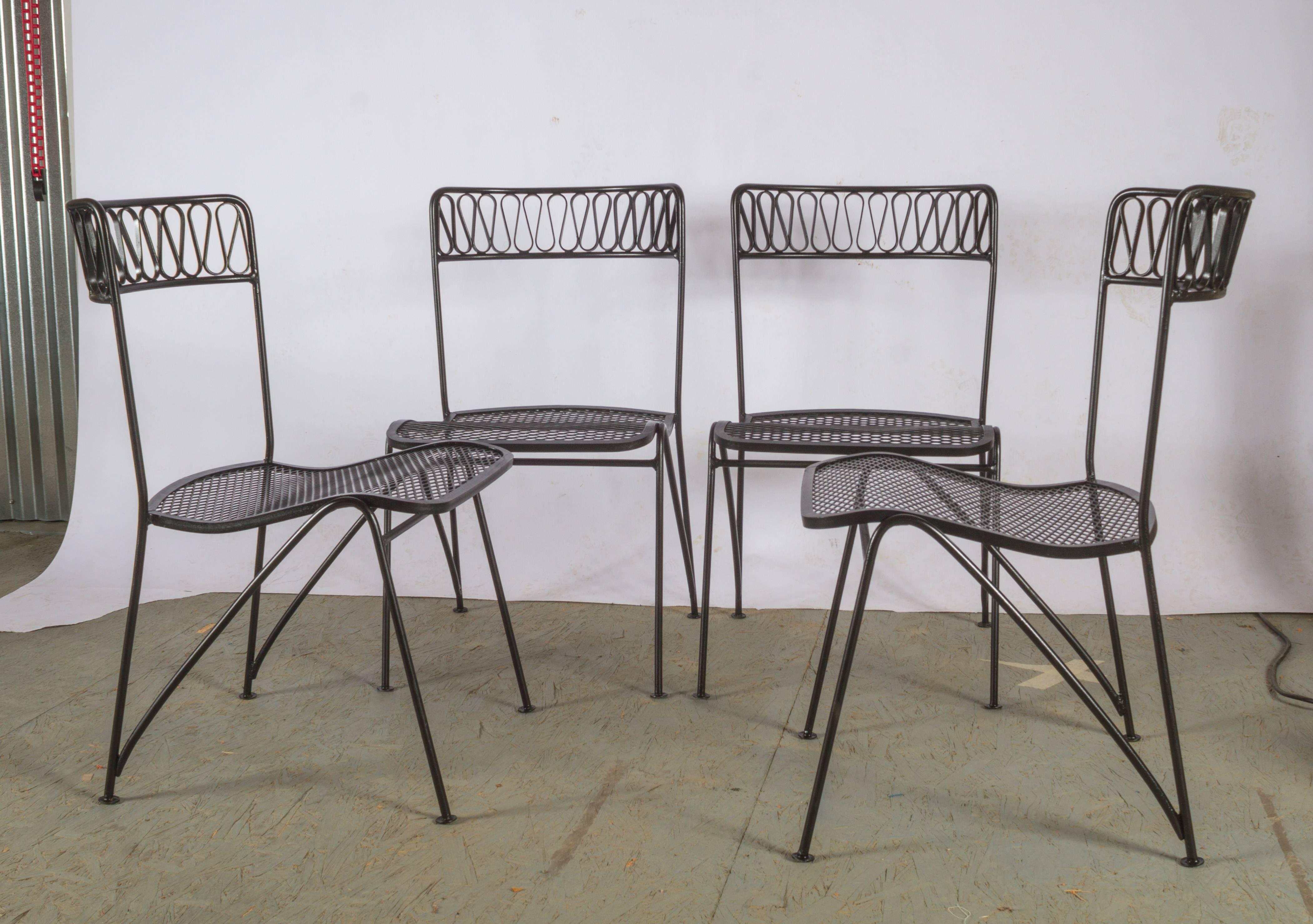 Italian Marvelous 1950s Maurizio Tempestini for Salterini Dining Set