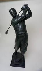 Clemente Spampinato Bobby Jones Bronze Sculpture