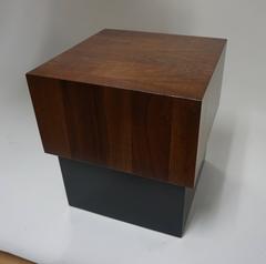 Milo Baughman for Thayer-Coggin Pair of Cube Stands