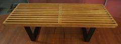 George Nelson 48 Inch Slat Bench