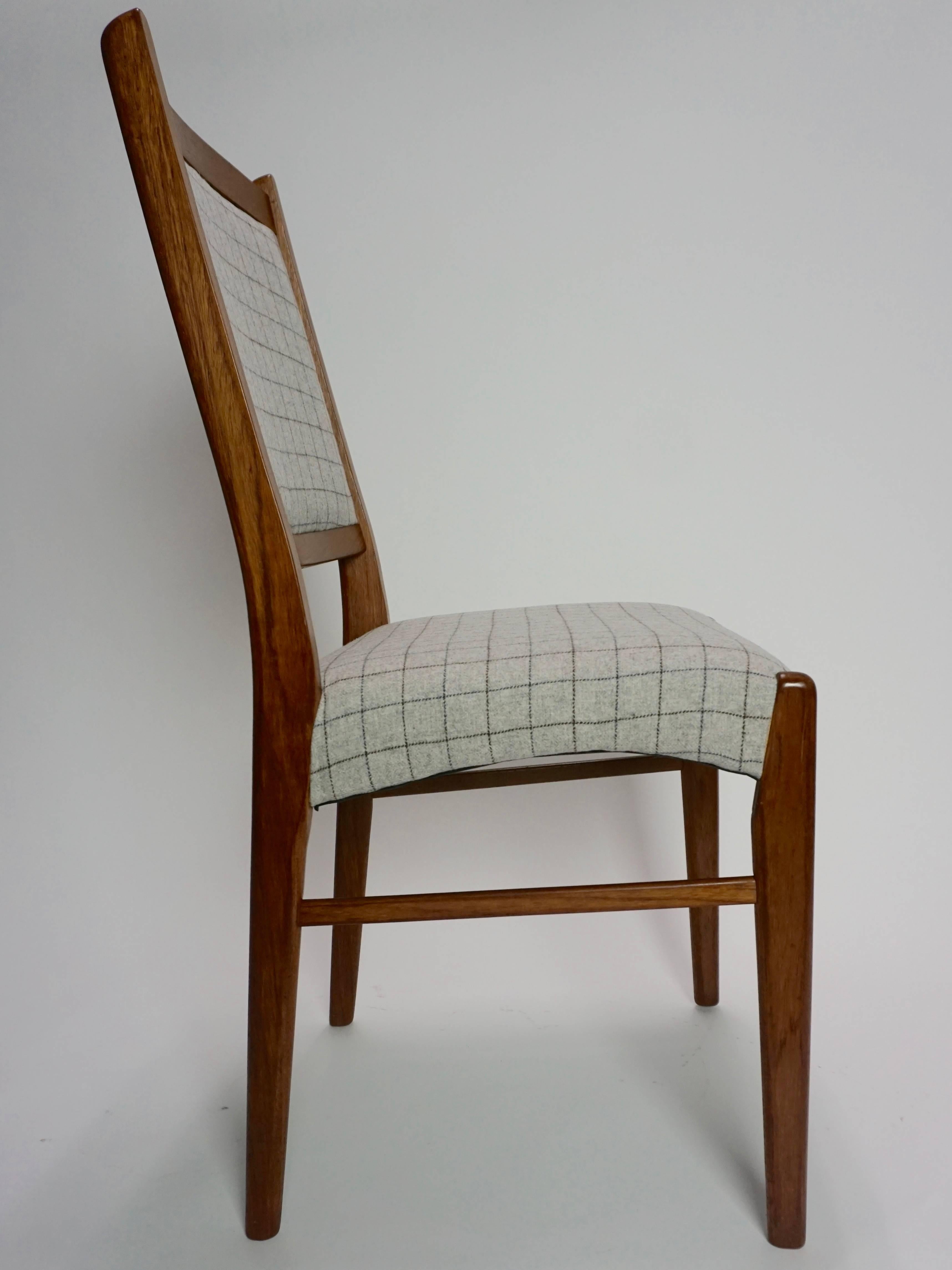 Oiled 1970 Rasmus Furniture Set of Eight Dining Chairs For Sale