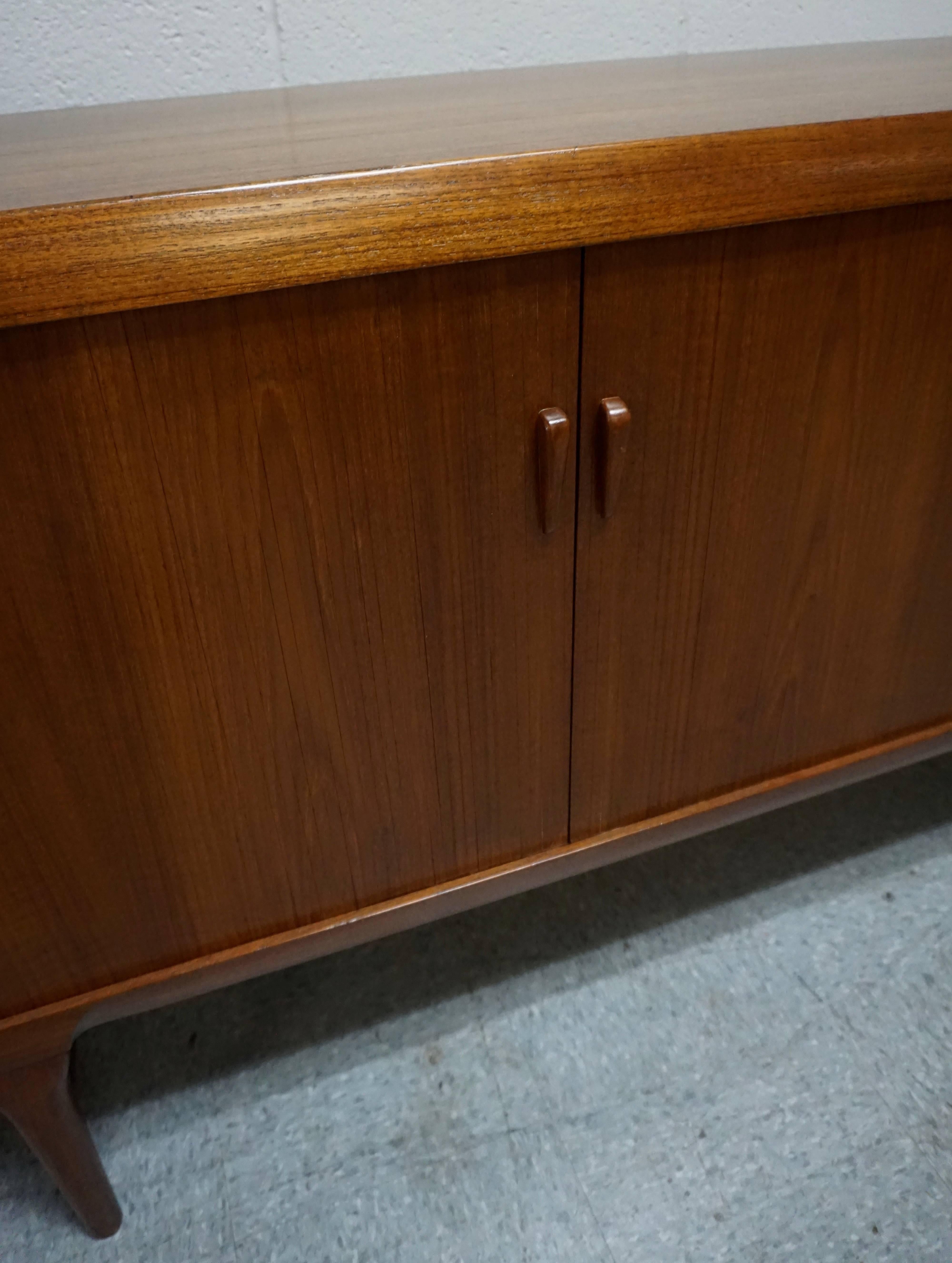 Danish 1950, Ib Koefod-Larsen Teak Credenza For Sale