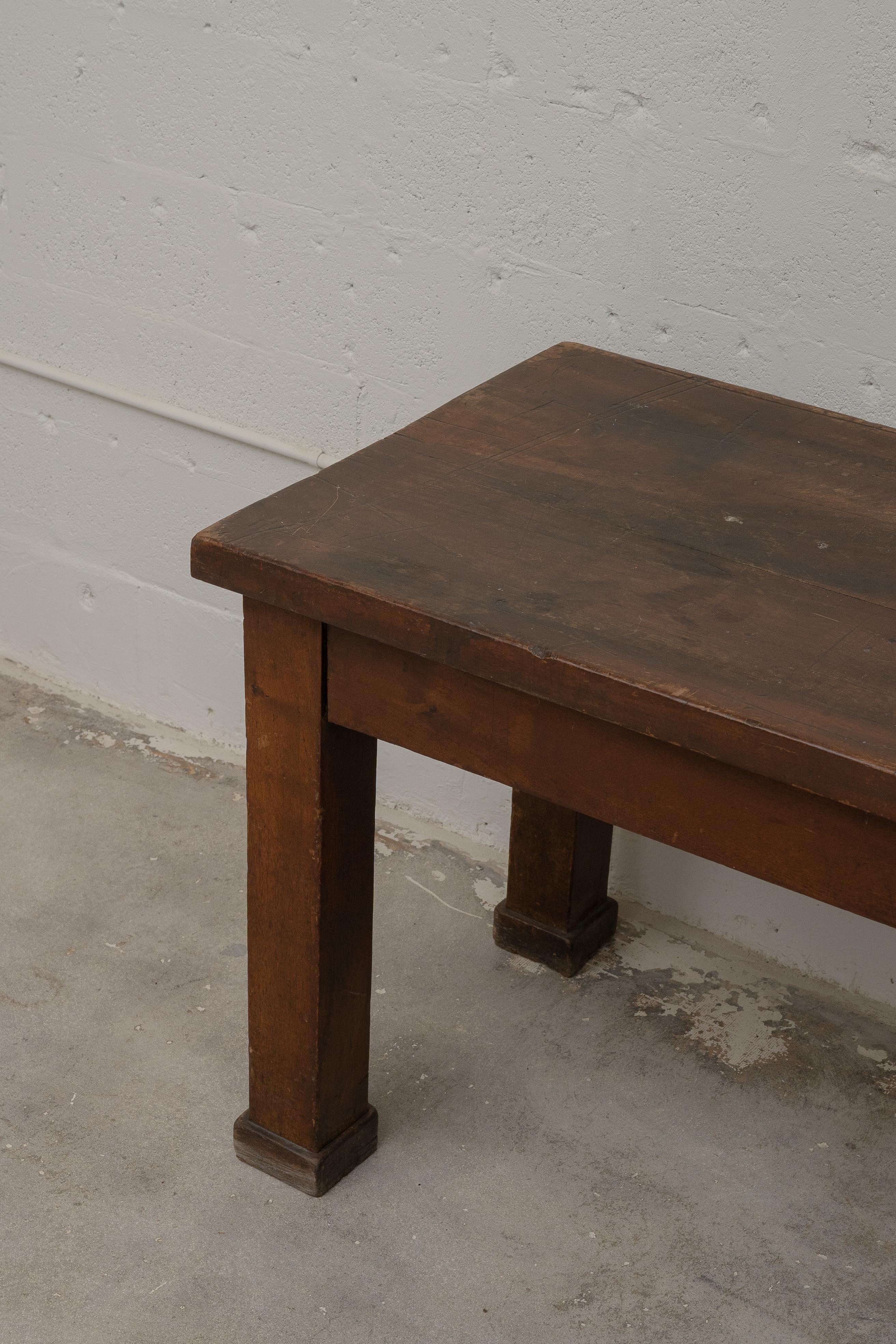 Wood Early 20th Century French Provincial Work Table For Sale