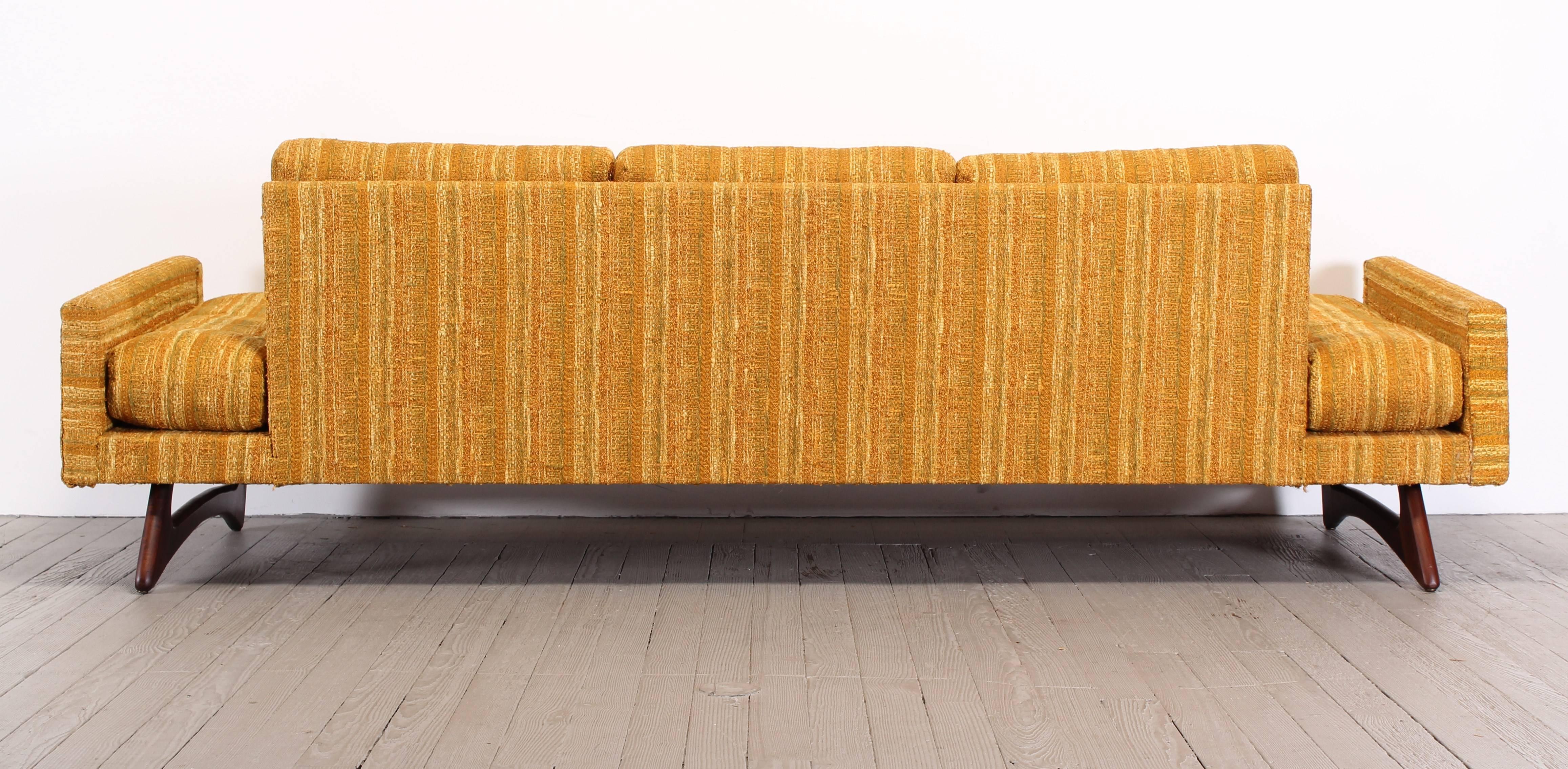 Sofa, Model 2408 by Adrian Pearsall for Craft Associates, 1960 In Good Condition In Hamburg, PA
