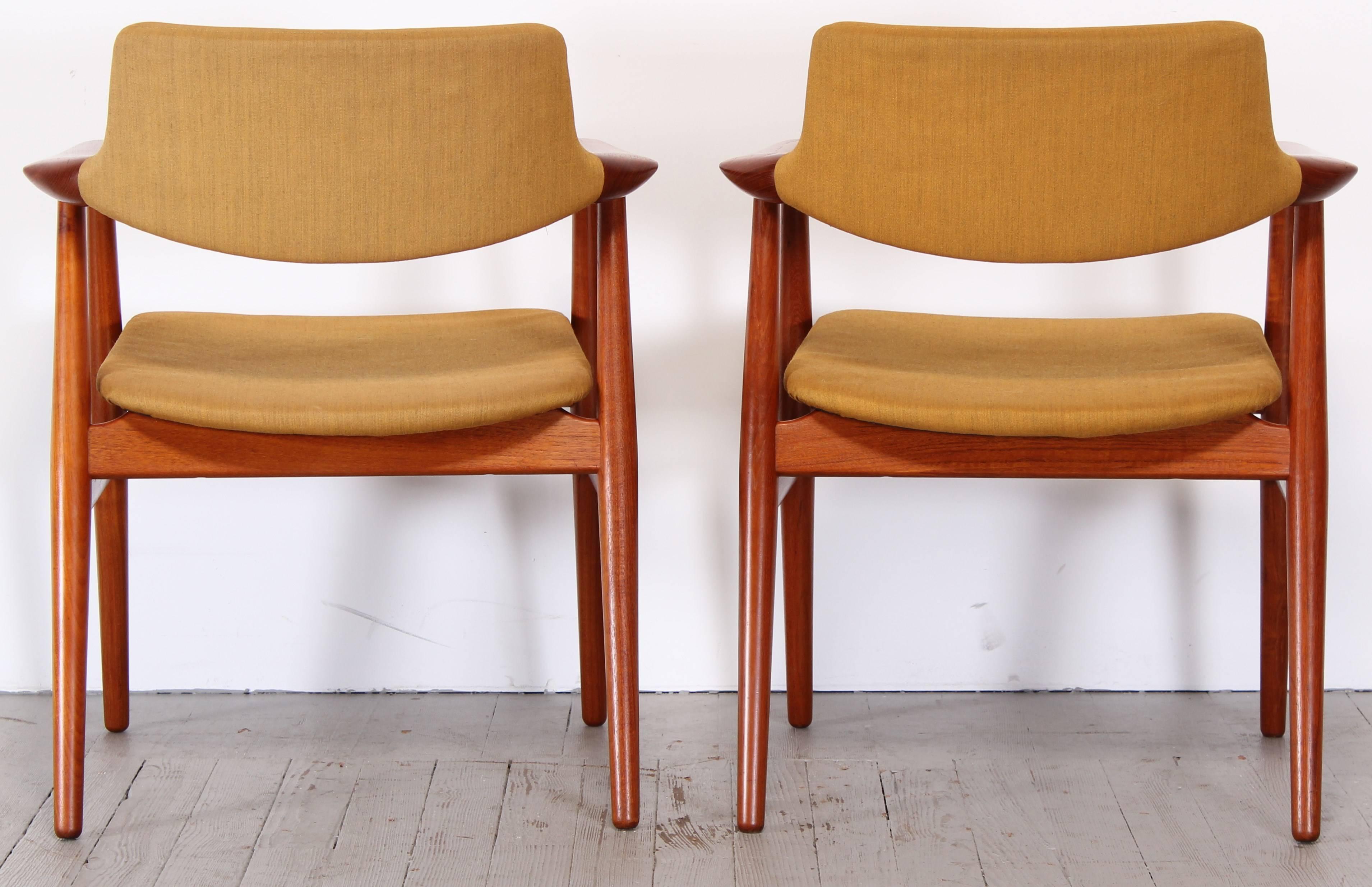 Danish Set of Dining or Armchairs by Svend Age Eriksen For Glostrup Mobelfabrik, 1960