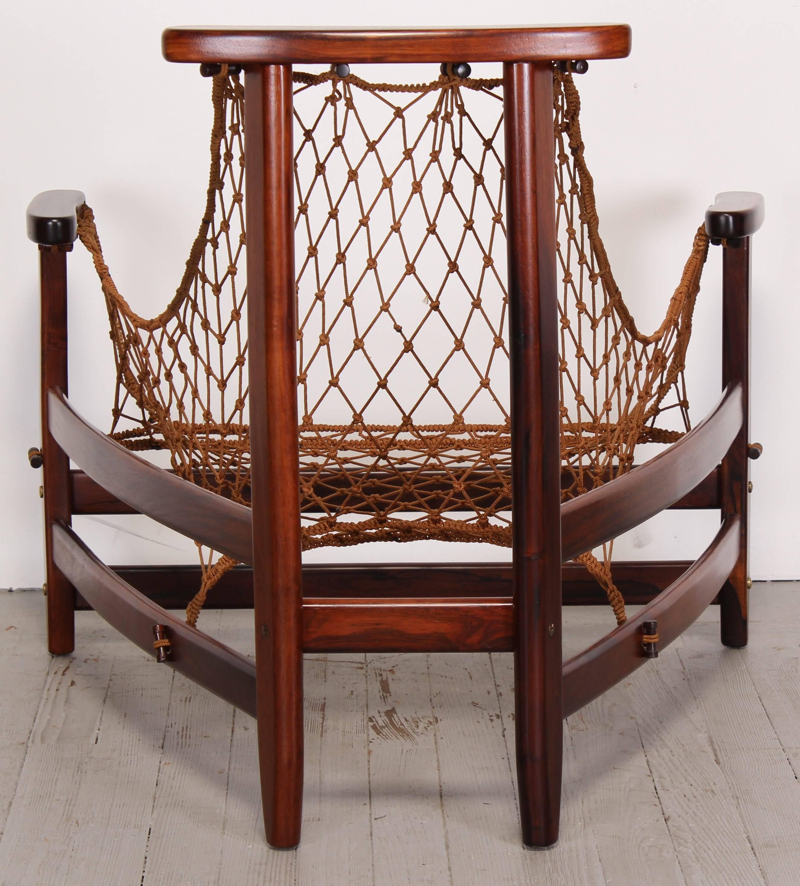 Jangada Chair and Ottoman by Jean Gillon, 1960 1