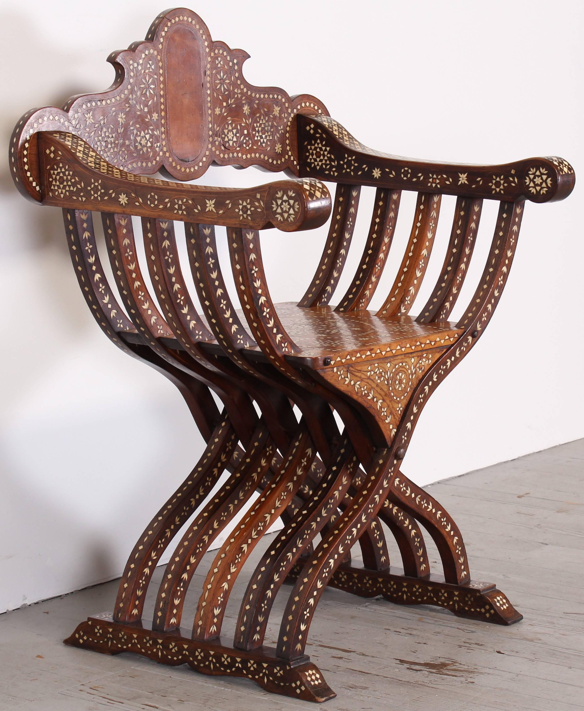 italian savonarola chair