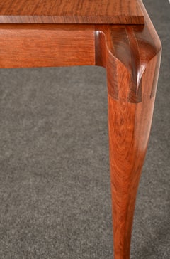David N. Ebner Signed Bubinga Wood Dining Table, 2003
