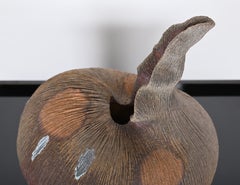 Momoko Takeshita Keane – Wood-Fired Ceramic Sculptural Vessel, 21st Century