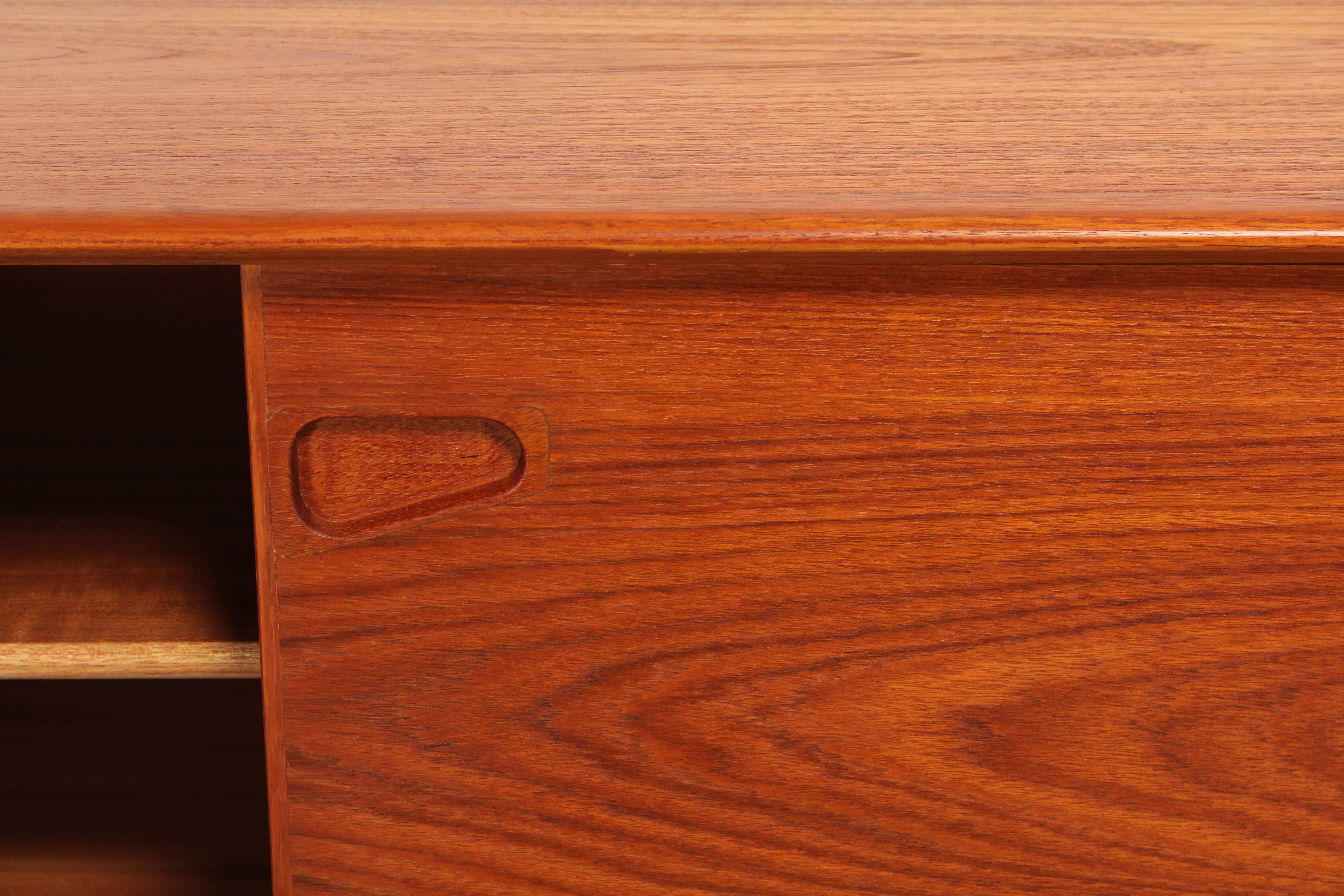 Scandinavian Modern Danish Dyrlund Teak Credenza, 1960s