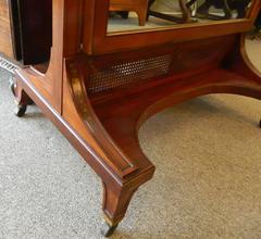 Satinwood Cheval Mirror