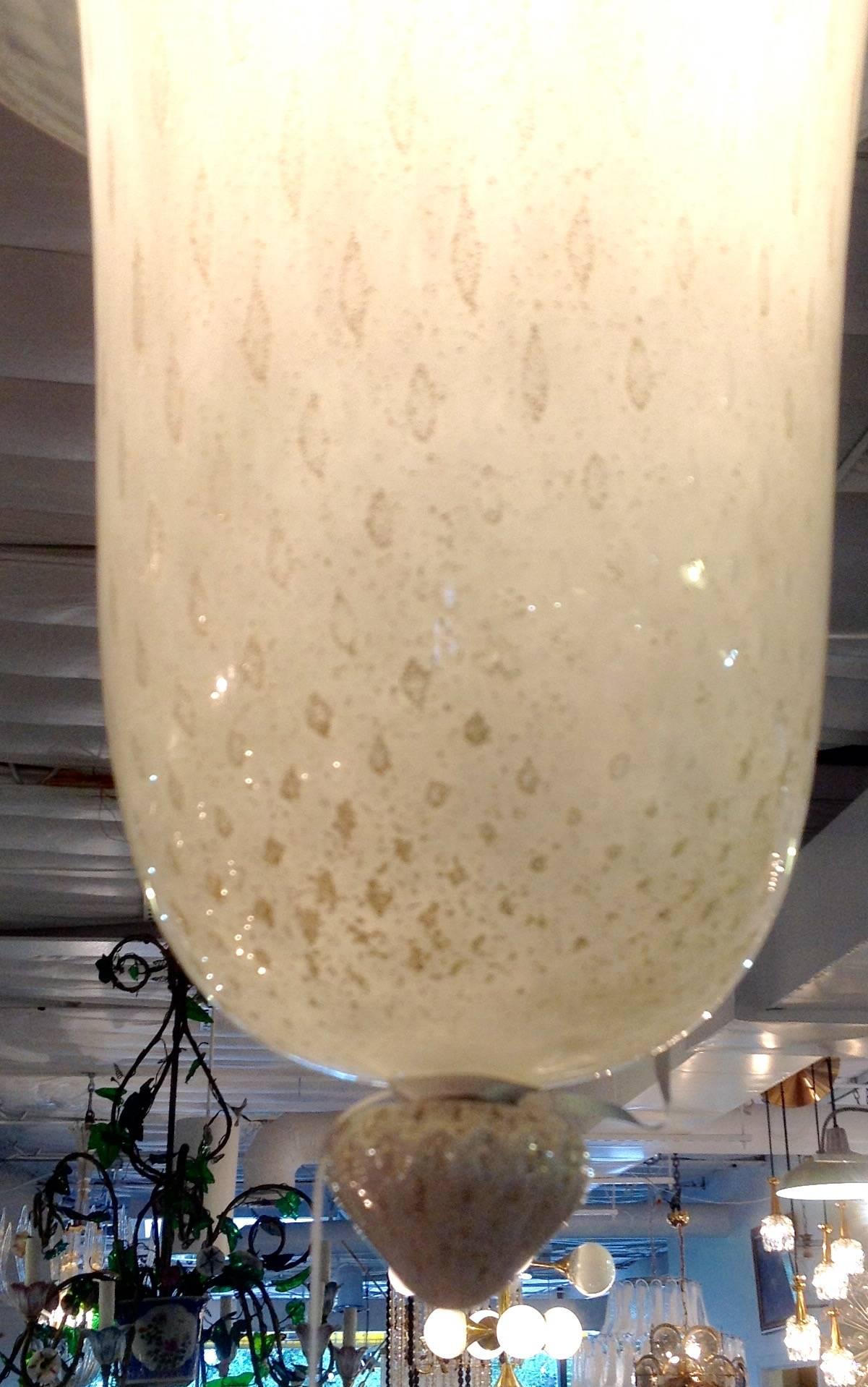Italian Midcentury Murano Glass Lantern