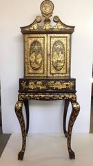 Chinese Chinoiserie Cabinet Early 1800s