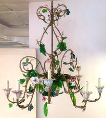 Flower Chandelier Austrian 19th Century